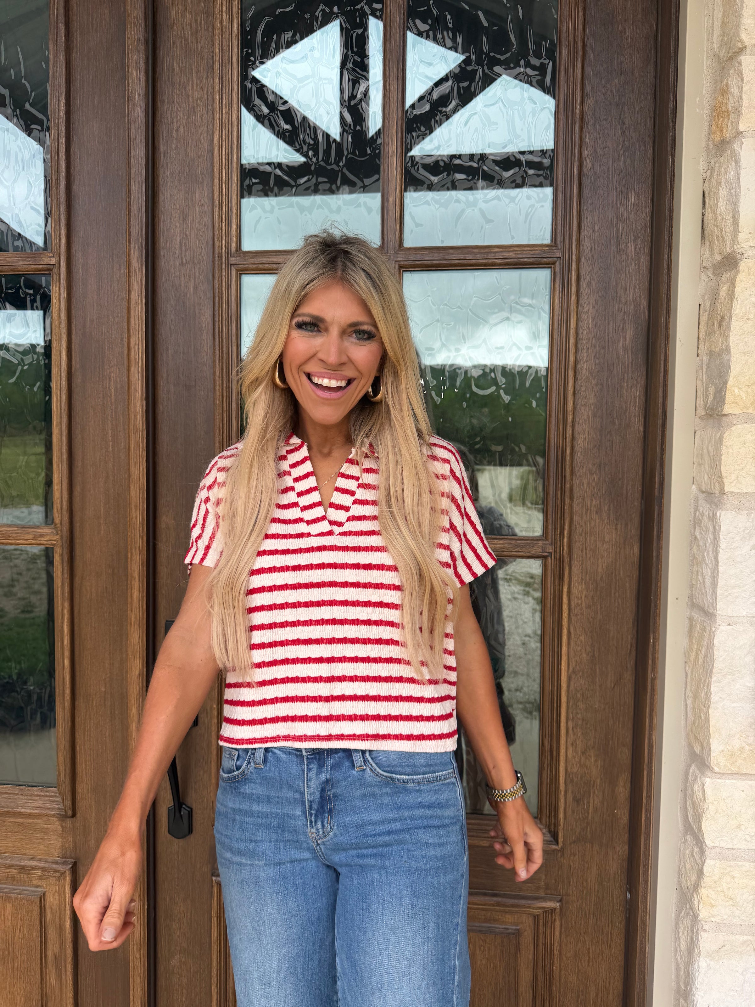 Nolan Striped Top