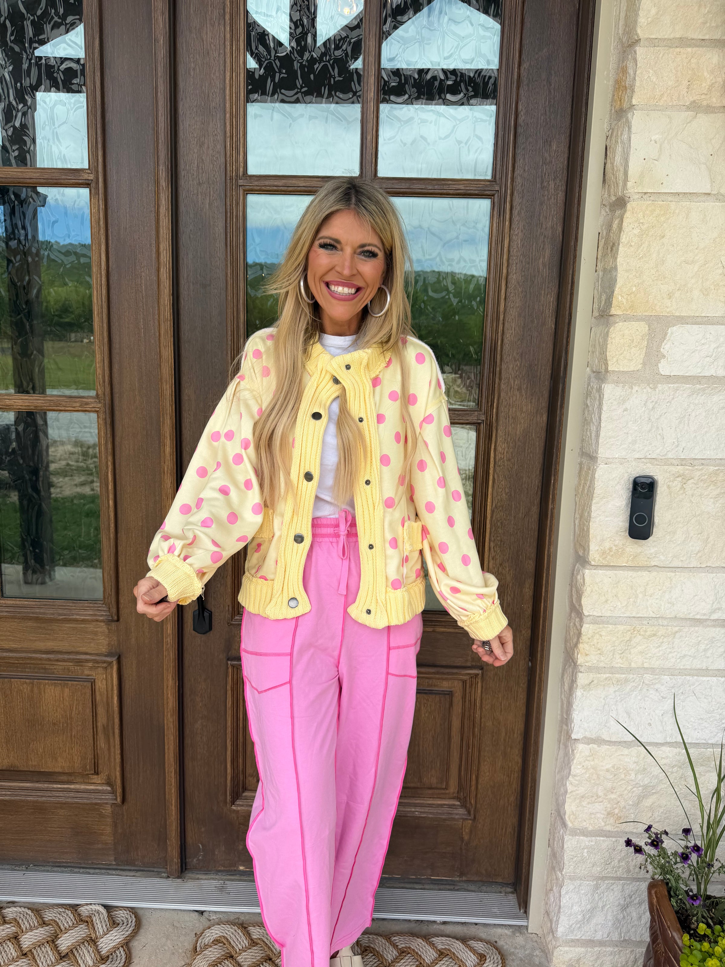 Sara Polka Dot Cardigan