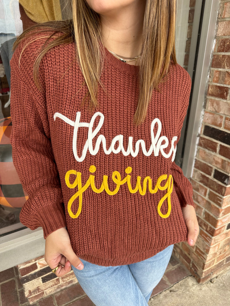 Thanksgiving Pullover