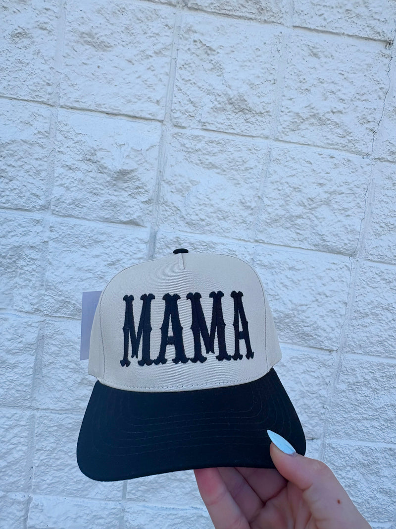 Mama Embroidered Trucker Hat