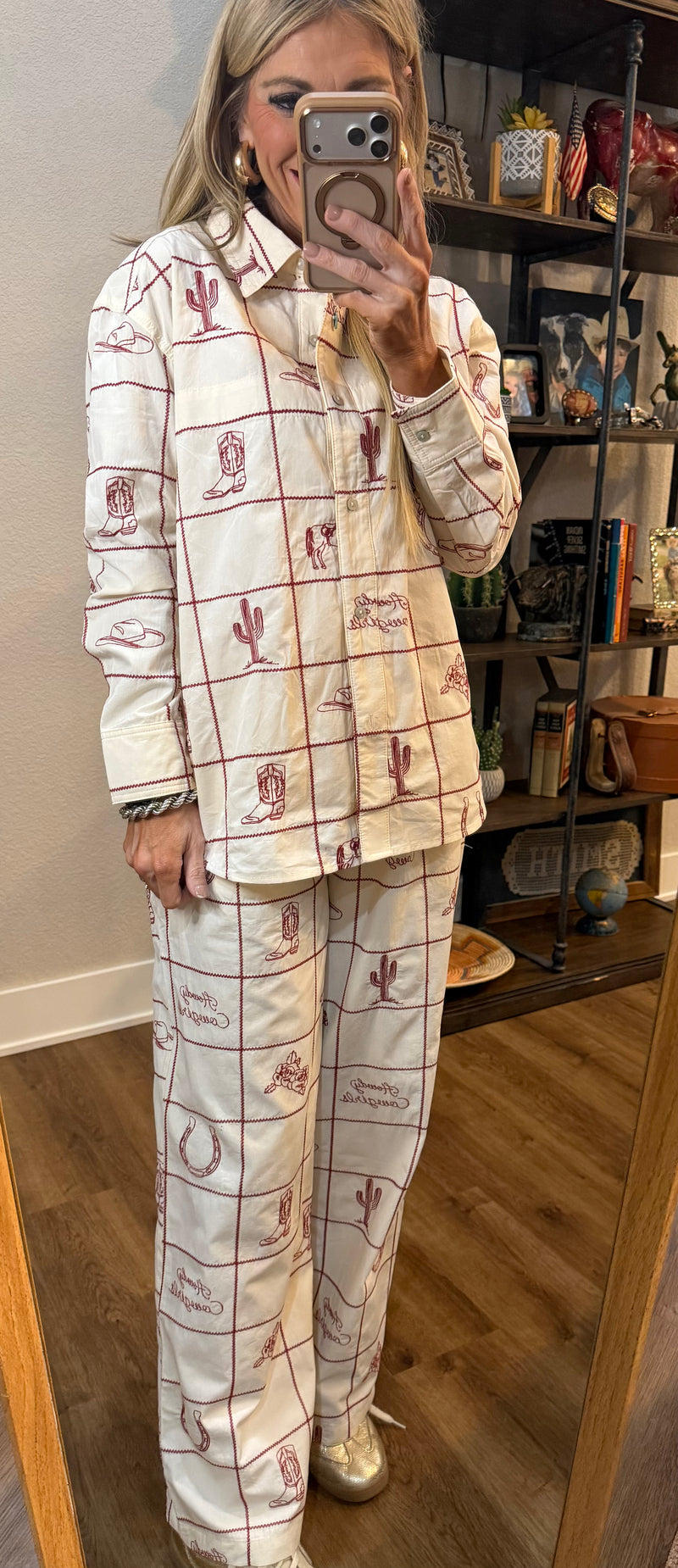 cowgirl pant set