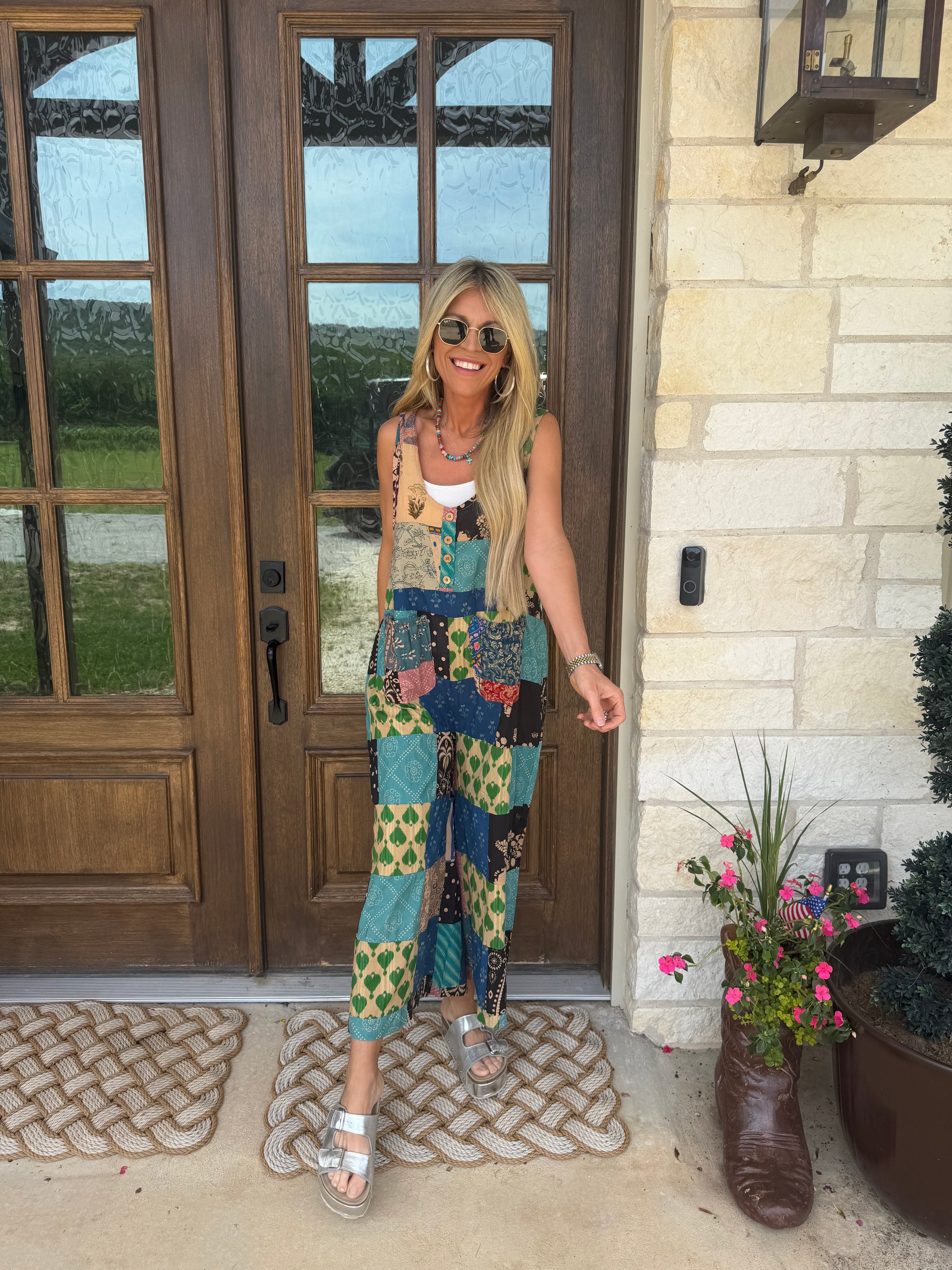 Ella Patchwork Overall