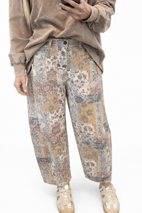 Patchwork pants