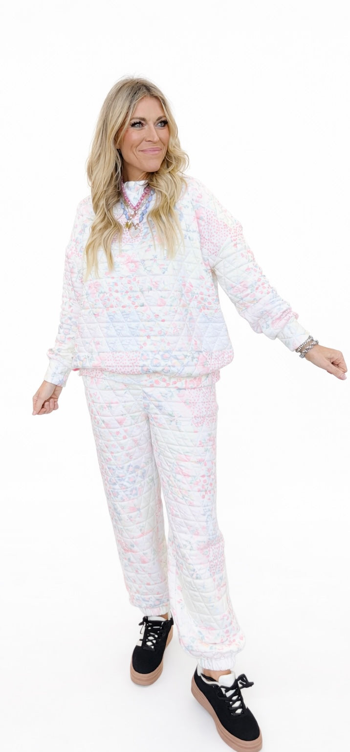 April May Quilted Set