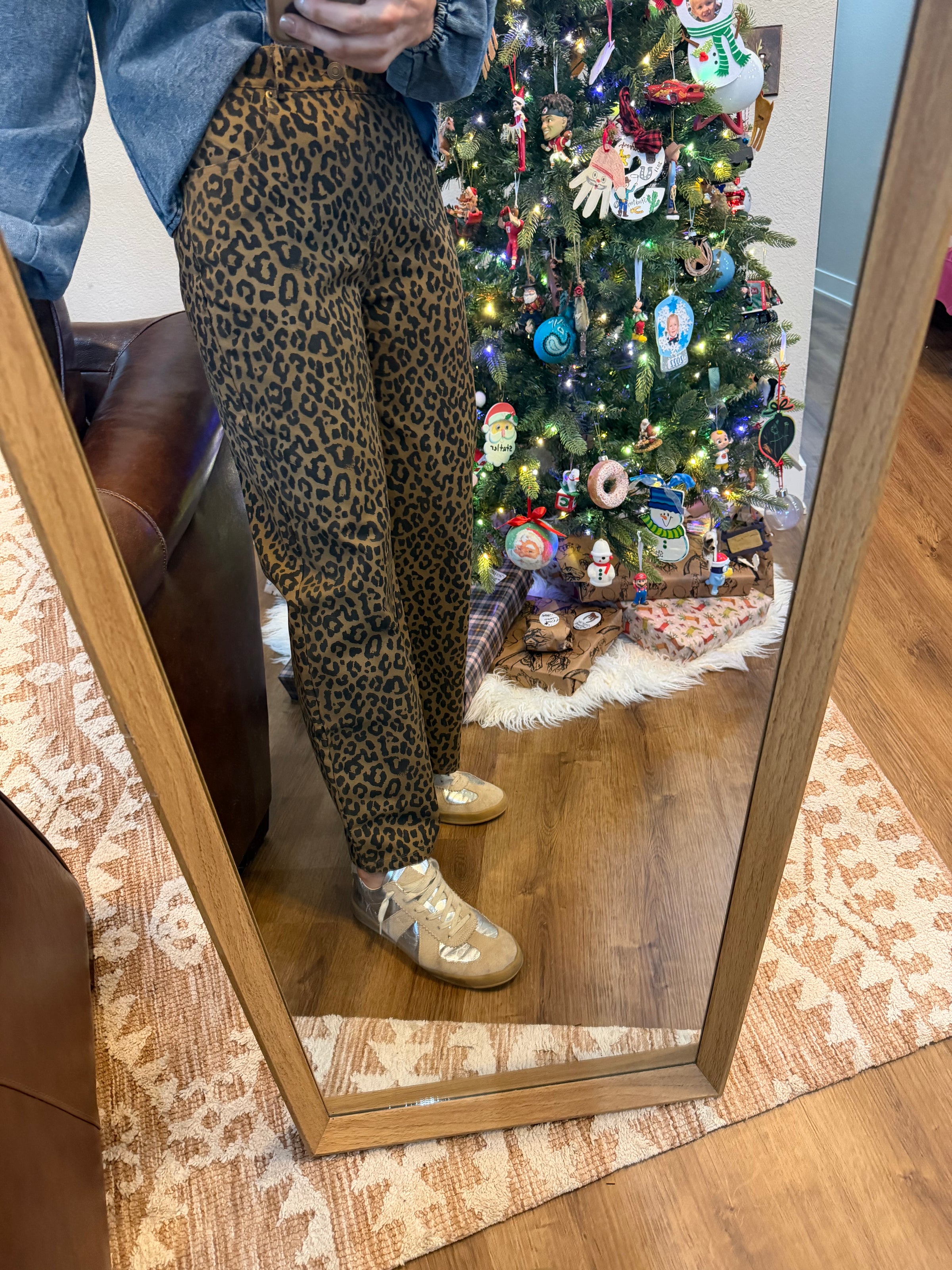 Tate leopard pants
