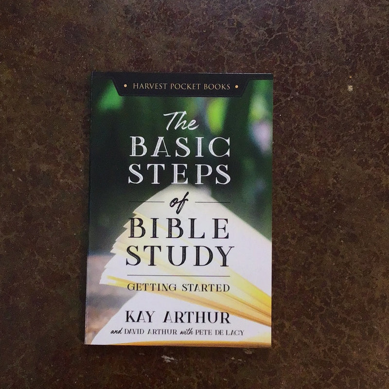 Basic steps of Bible study