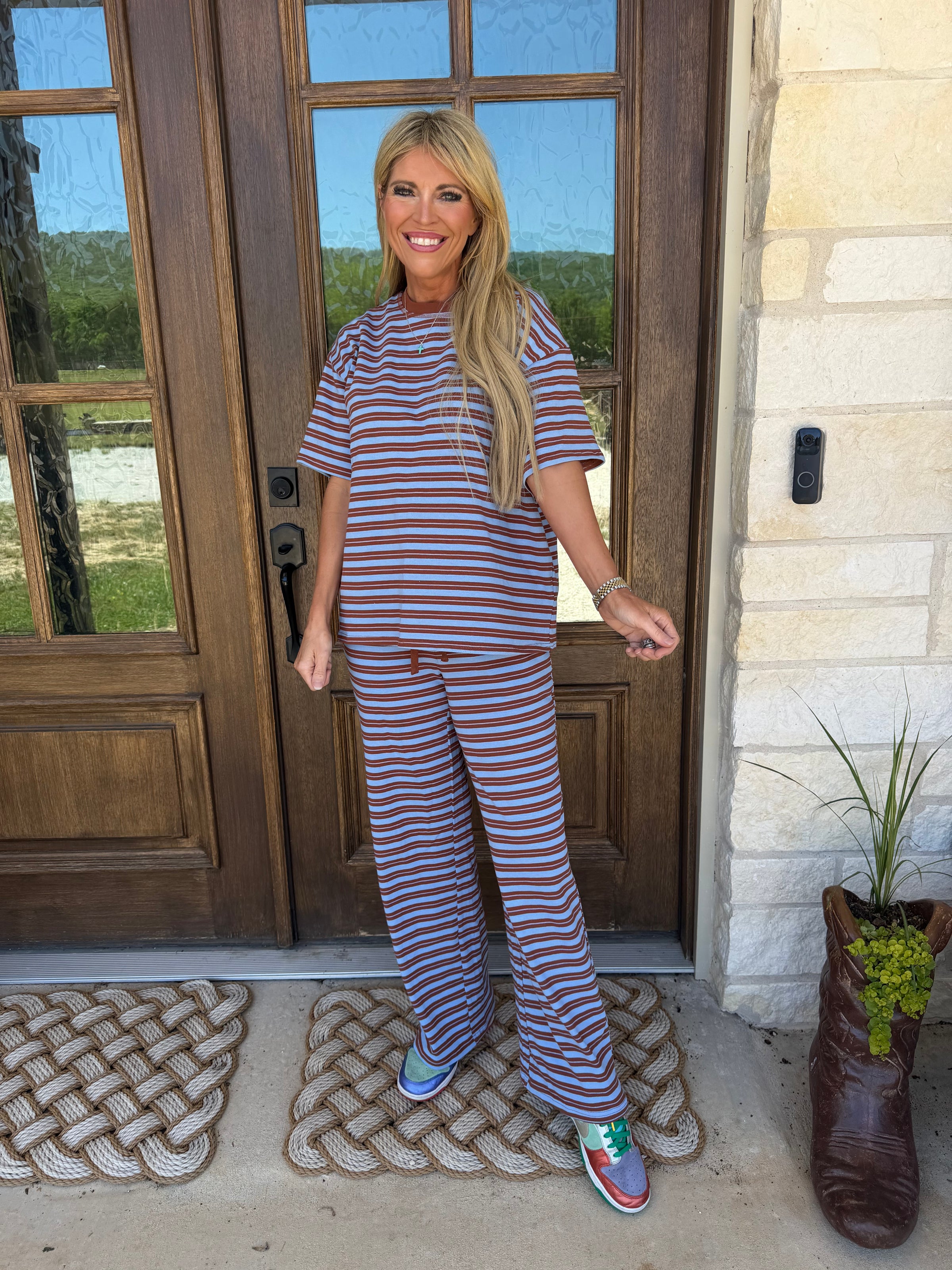 Printley pant set
