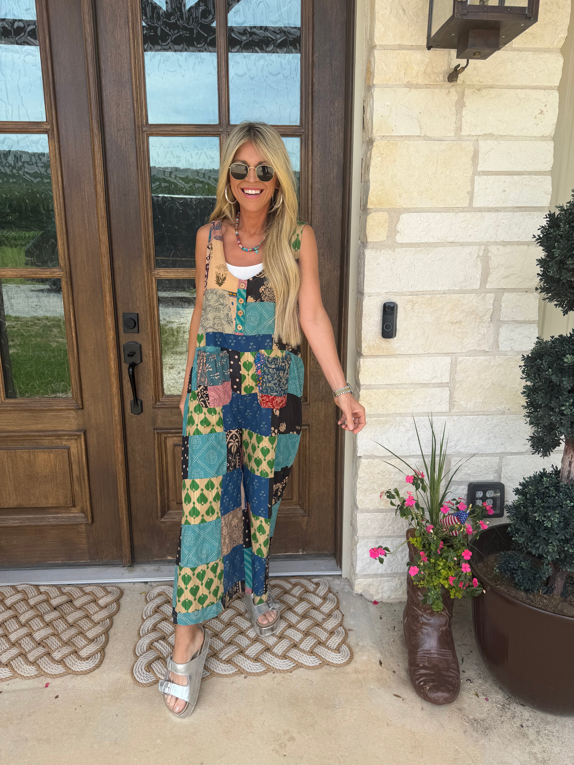 Ella Patchwork Overall
