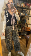 Flower sweater vest
