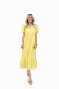 Eyelet dress