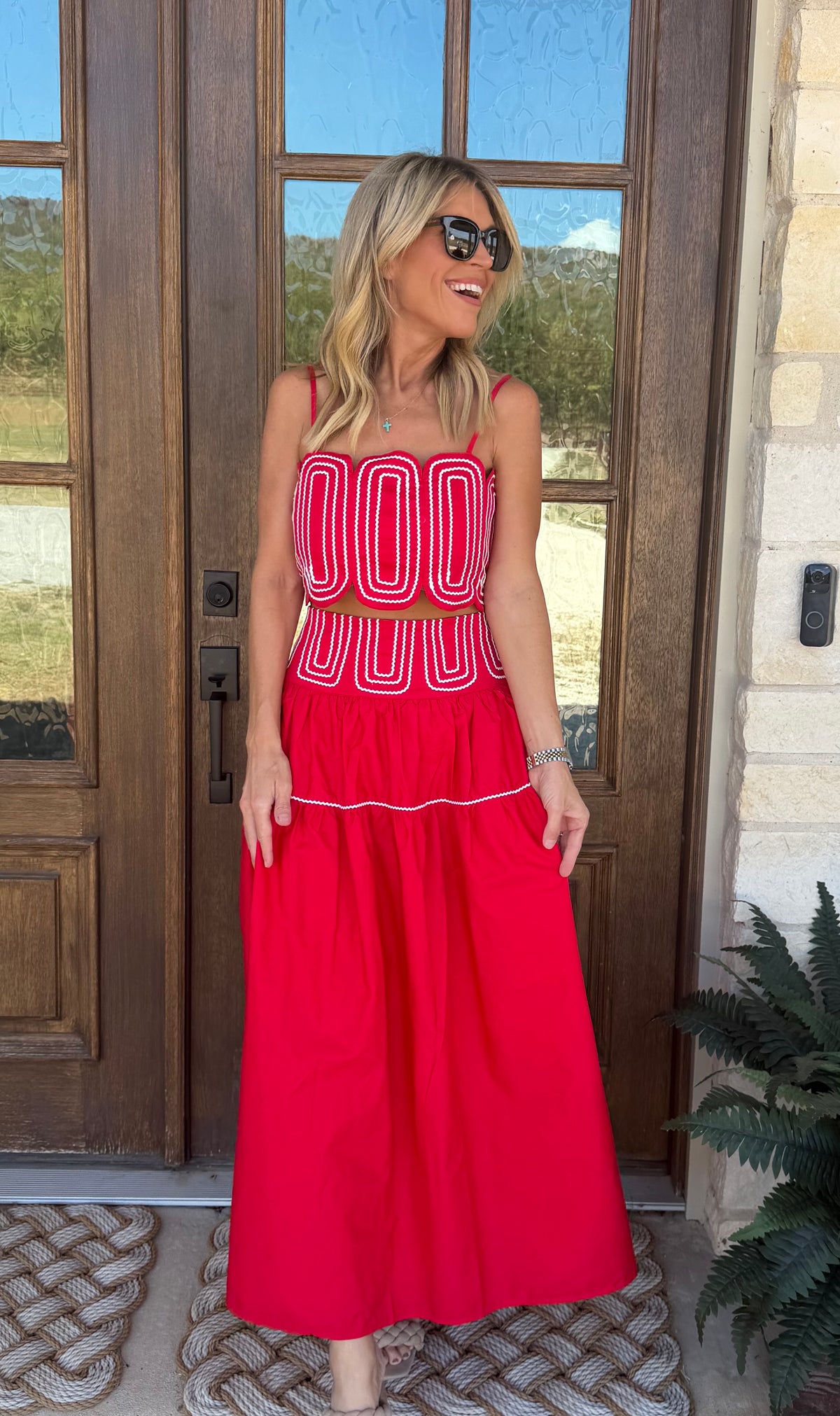 Fieldgoal Skirt Set