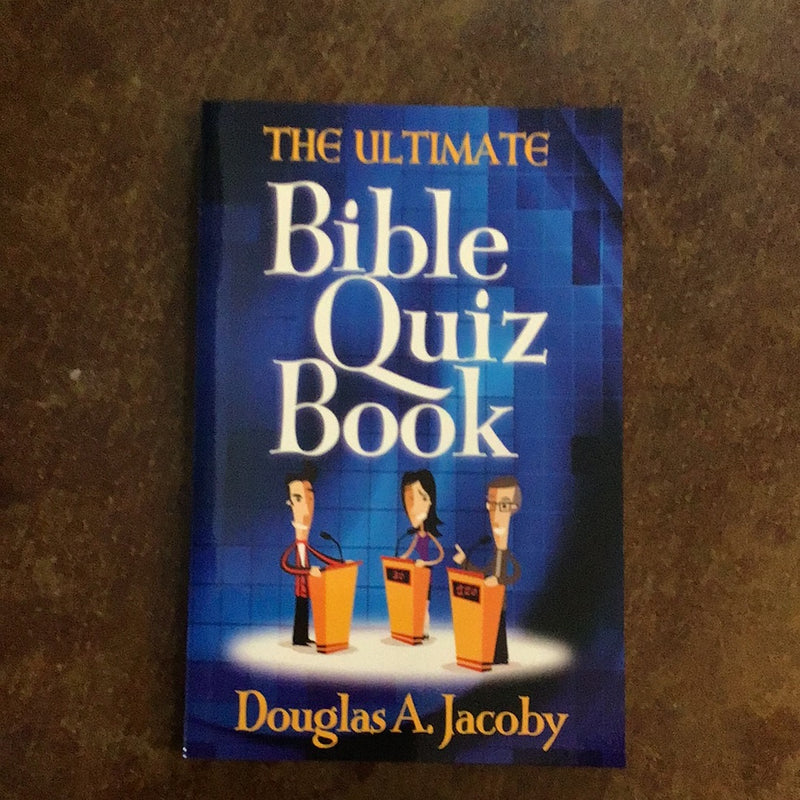 Ultimate Bible quiz book