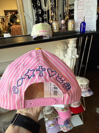 stripe make heaven crowded hat