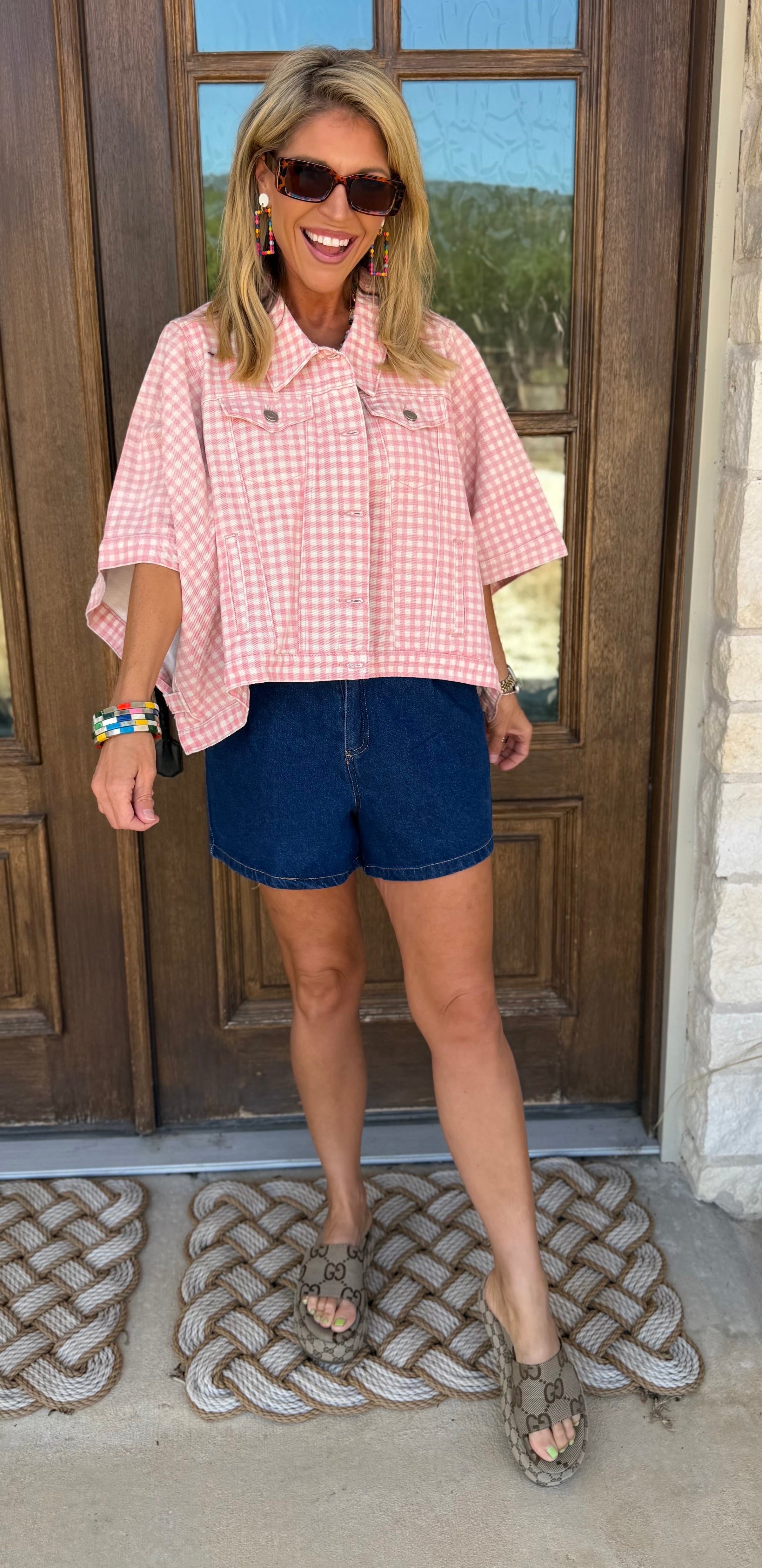 Gingham Jacket