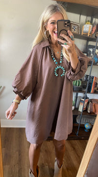 Esme Chocolate Dress