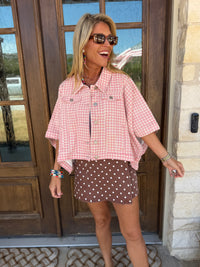 Gingham Jacket