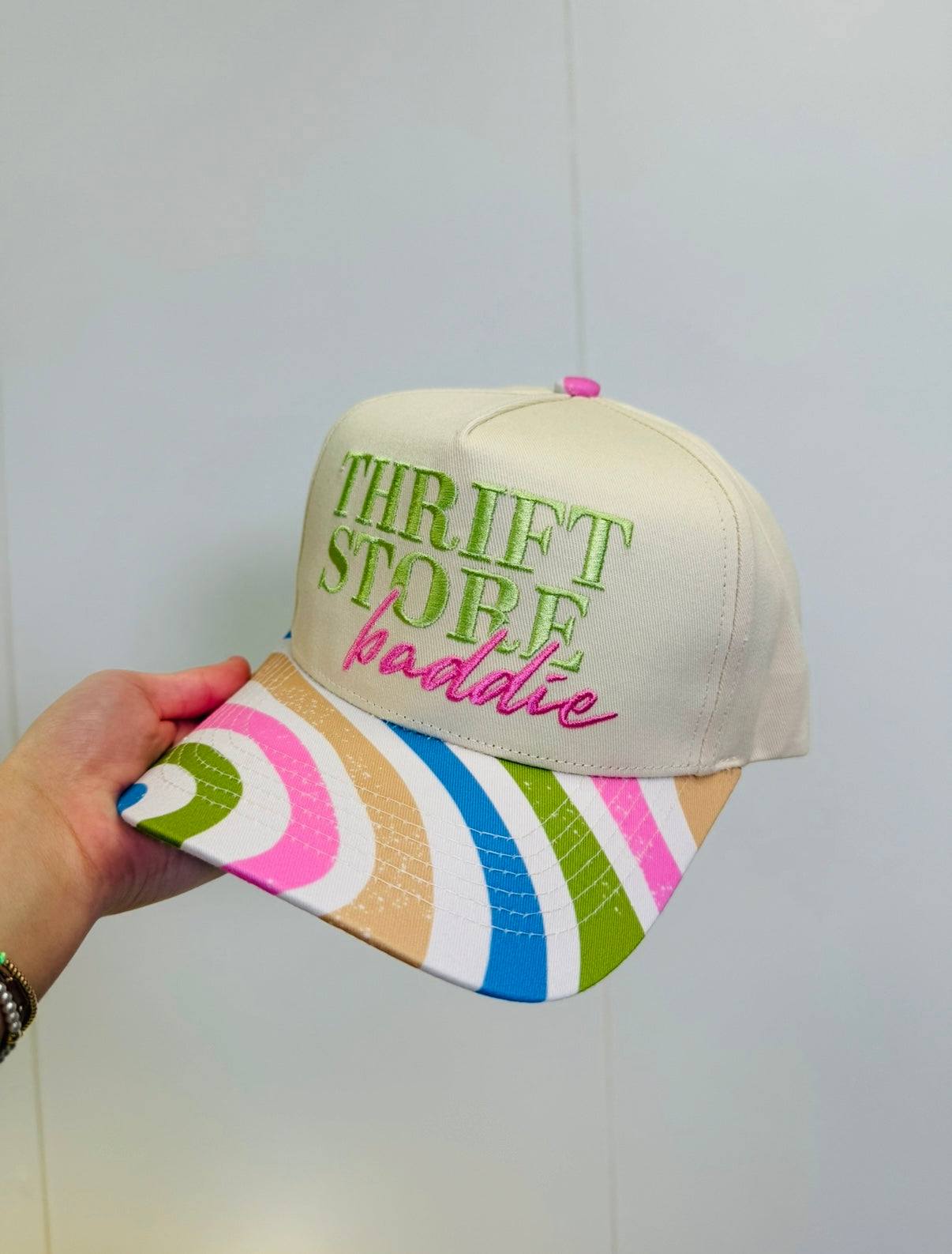 thrift store baddie cap
