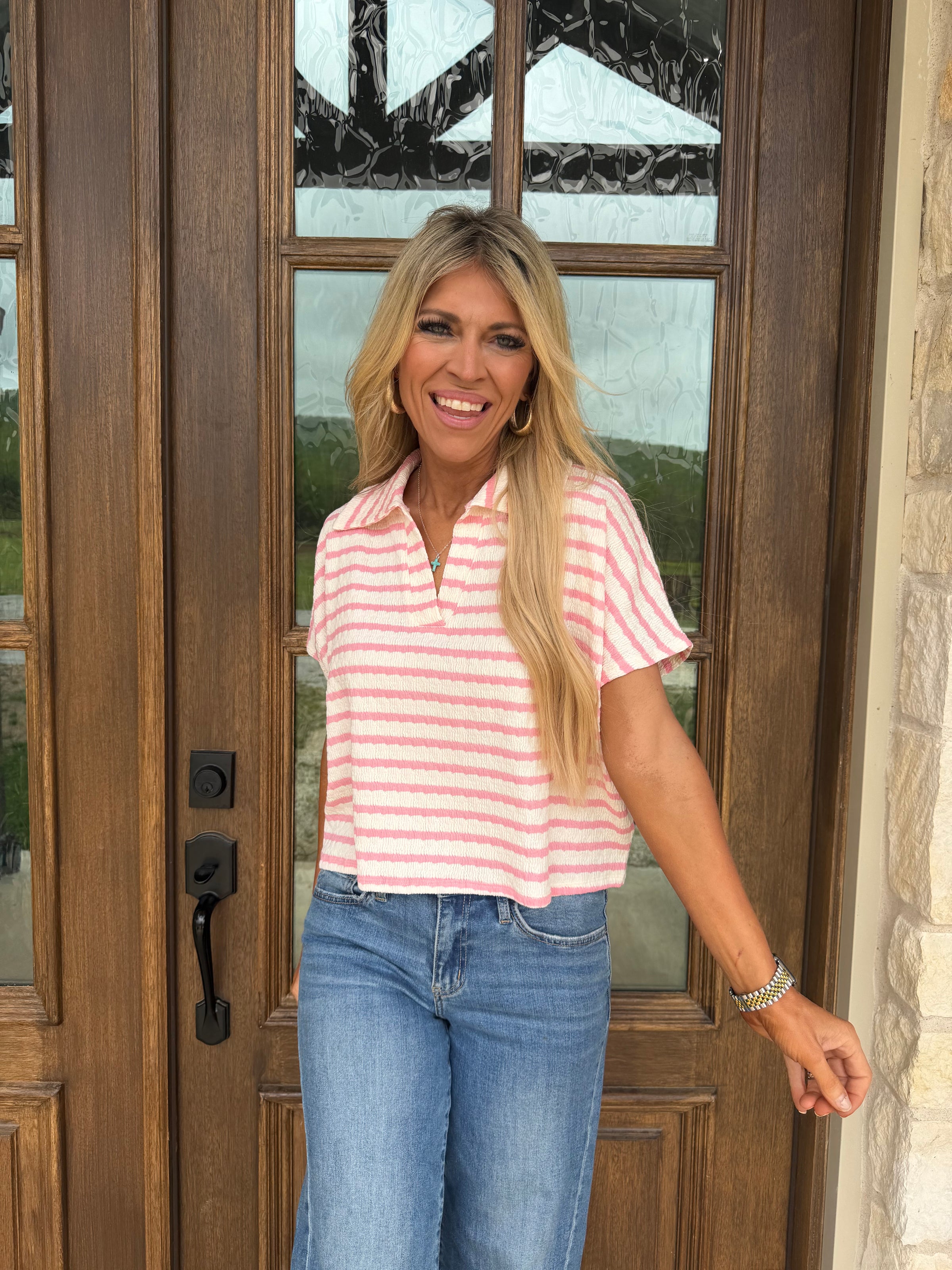 Nolan Striped Top