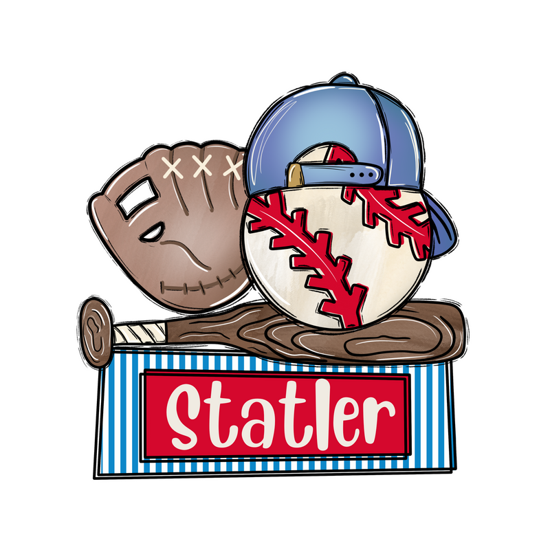 NB/ Toddler Baseball Custom Design