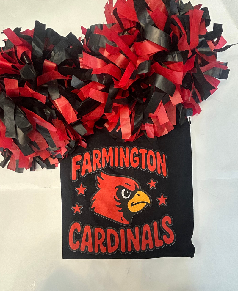 Black Cardinals Tee