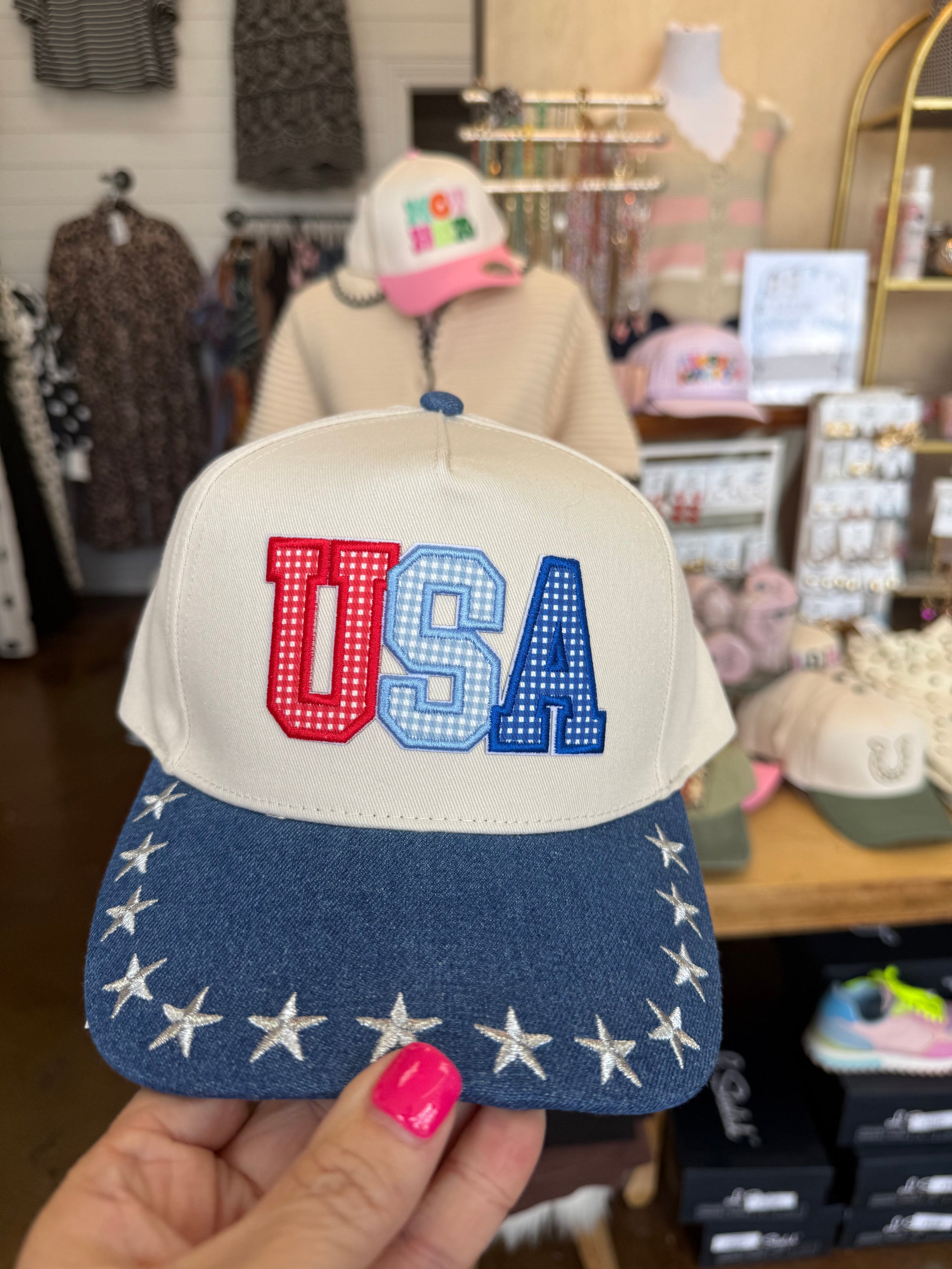 USApatch star hat
