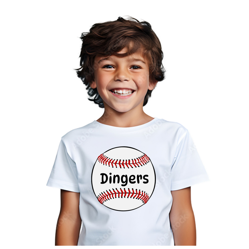 Youth Baseball Name Custom Design