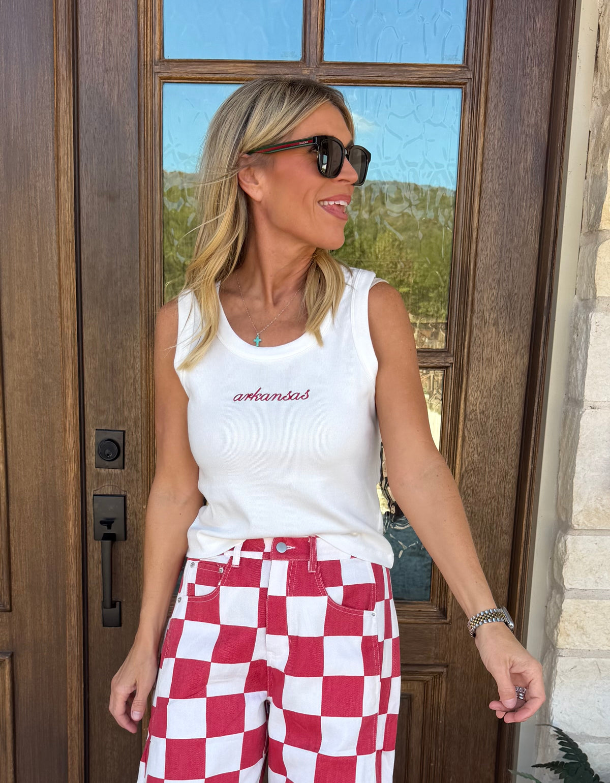 Arkansas ribbed tank