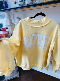 Embroidered Mother sweatshirt
