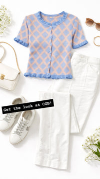 Philly Diamond Sweater Top