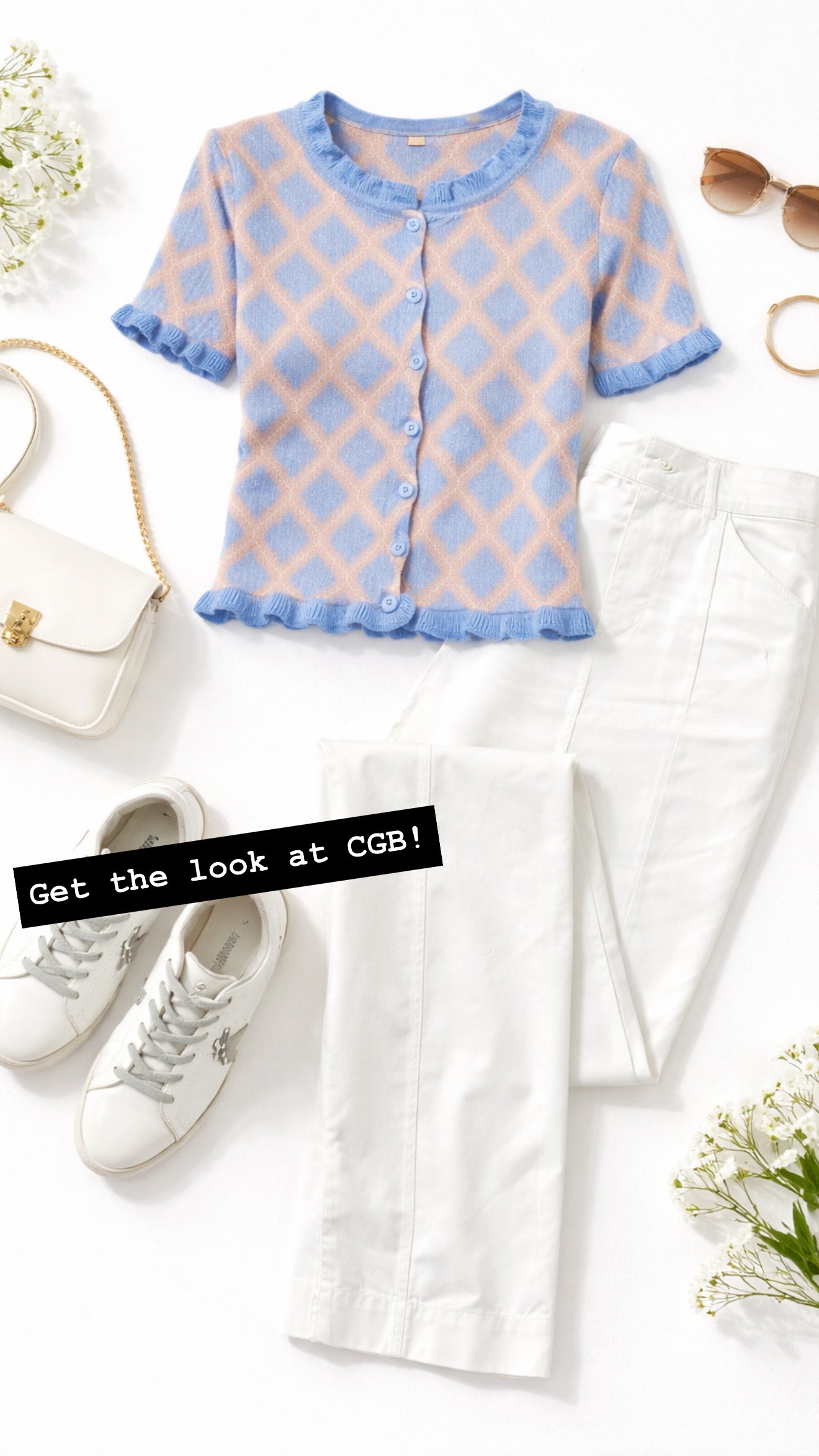 Philly Diamond Sweater Top