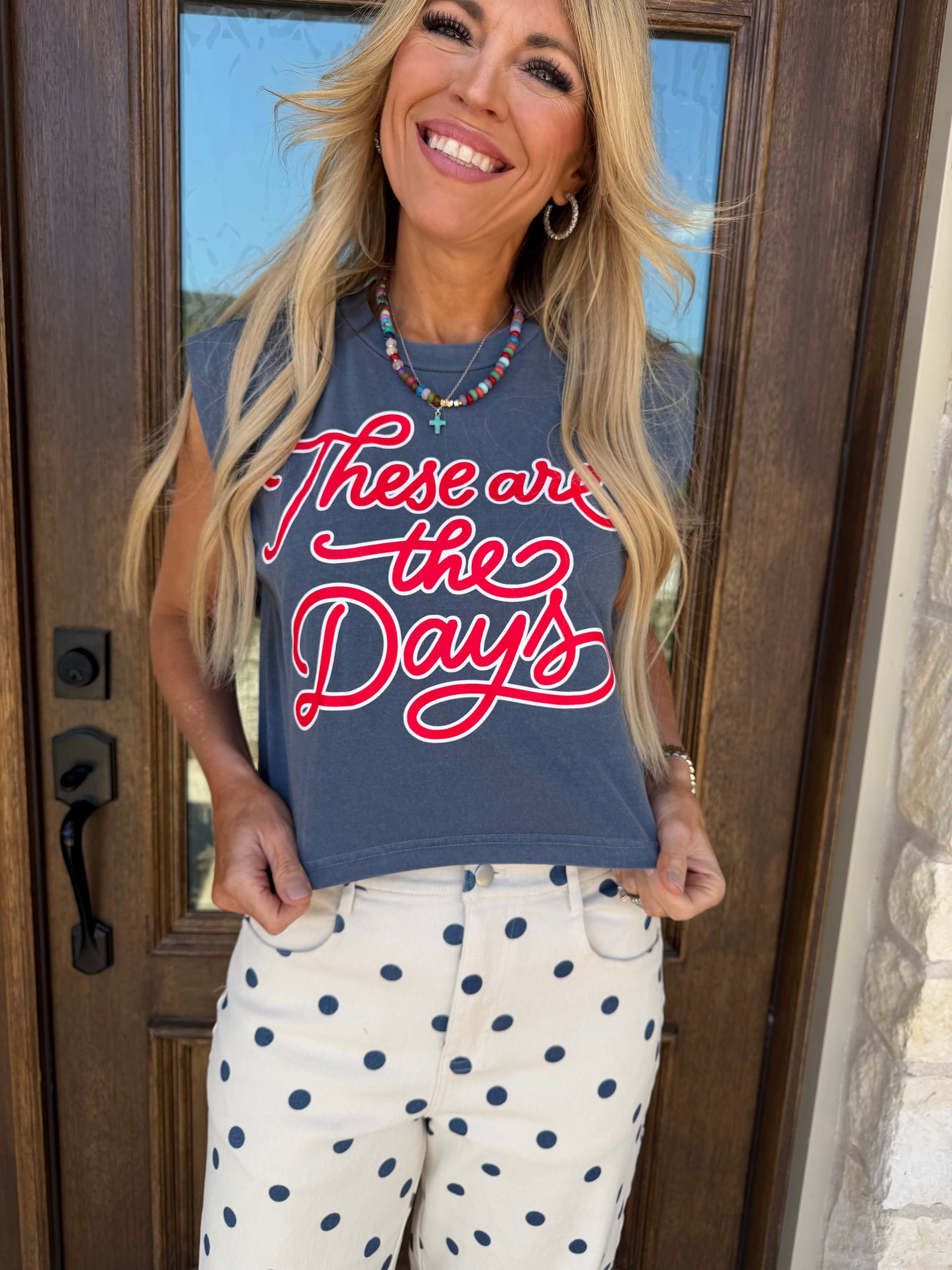Ballpark days tee