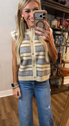 Clouldy Sweater vest