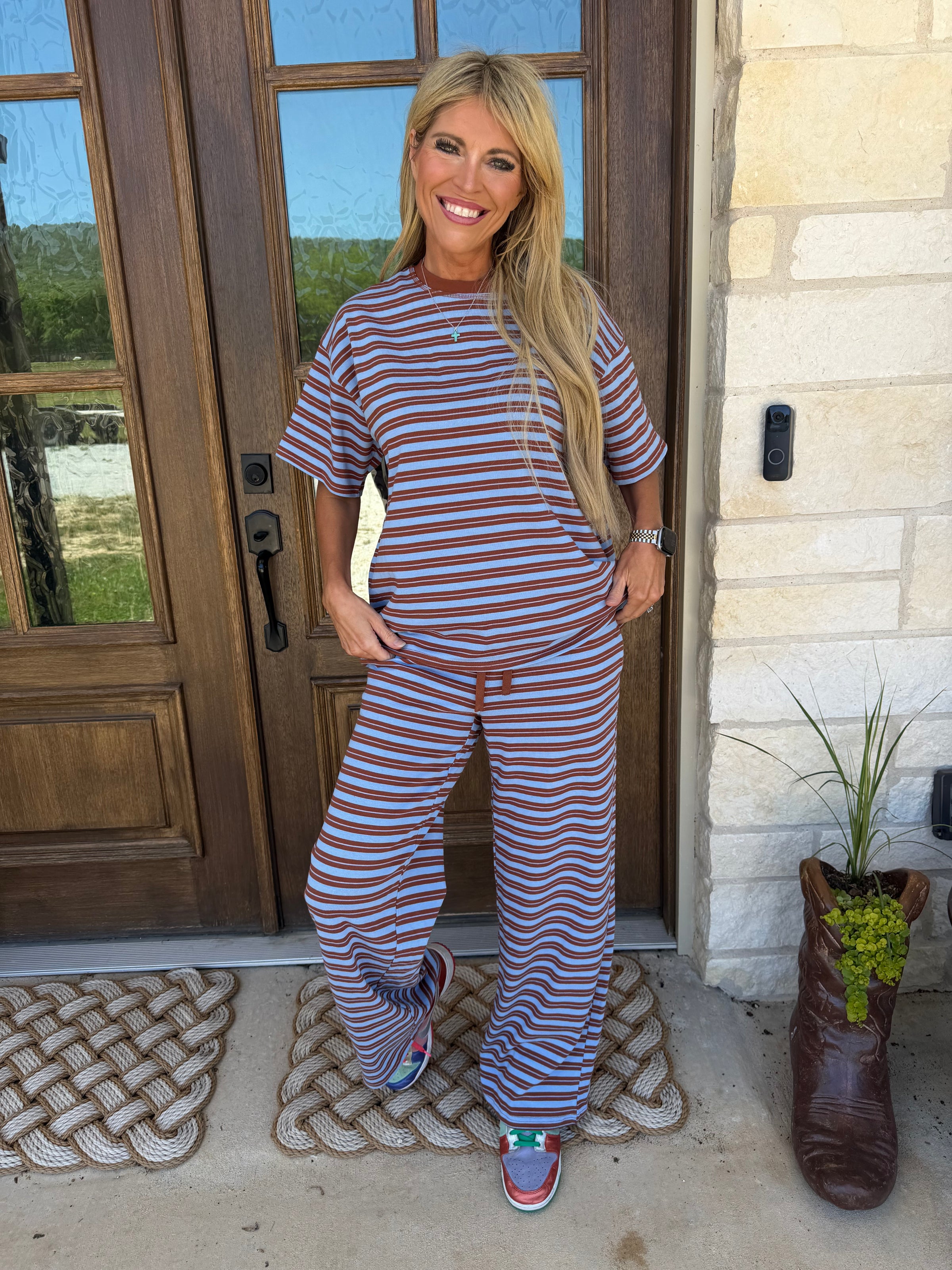 Printley pant set