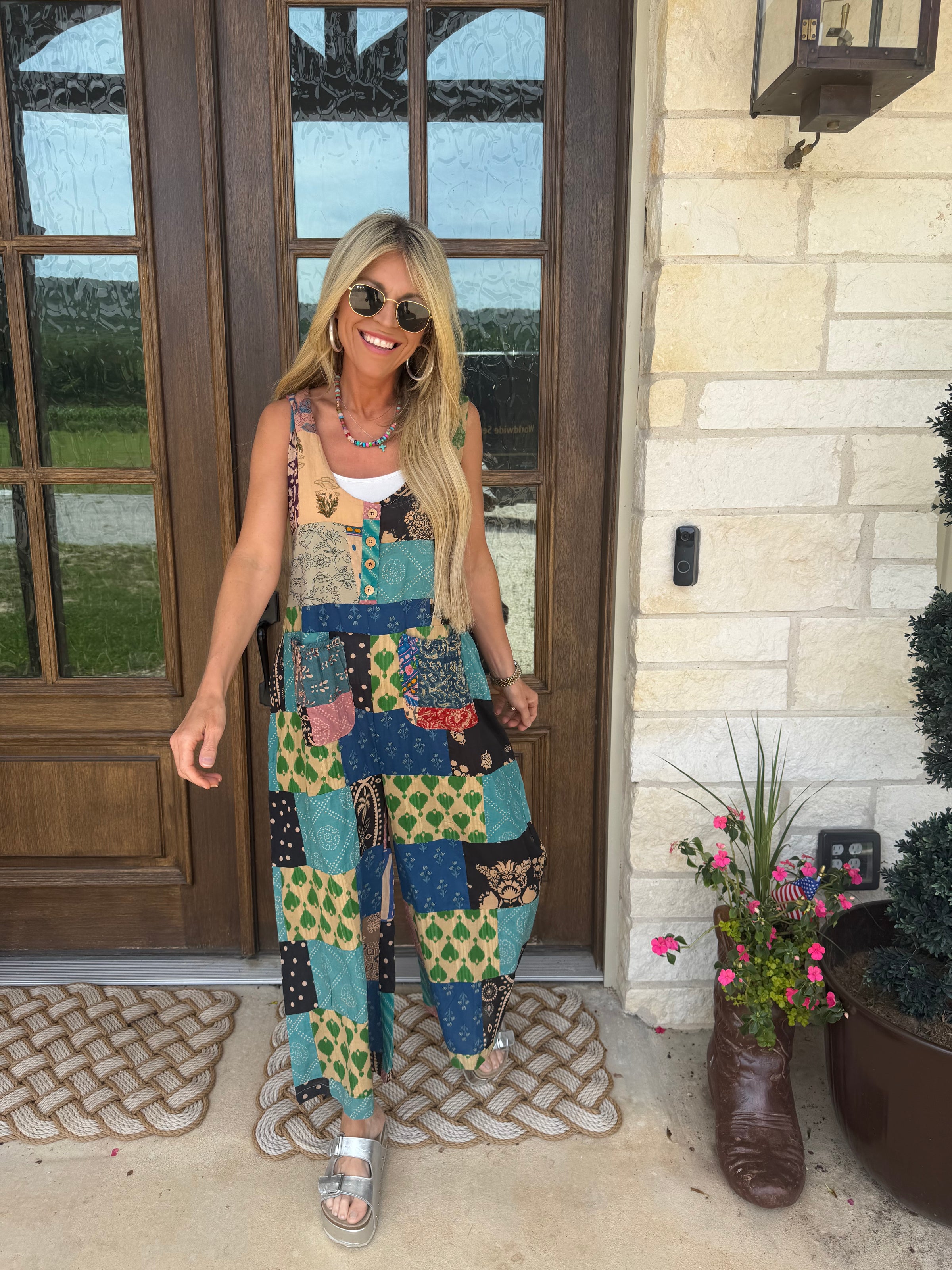 Ella Patchwork Overall