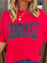 Polka Dot Cardinal Tee