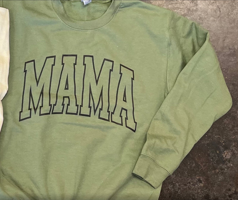 Olive Mama Sweatshirts