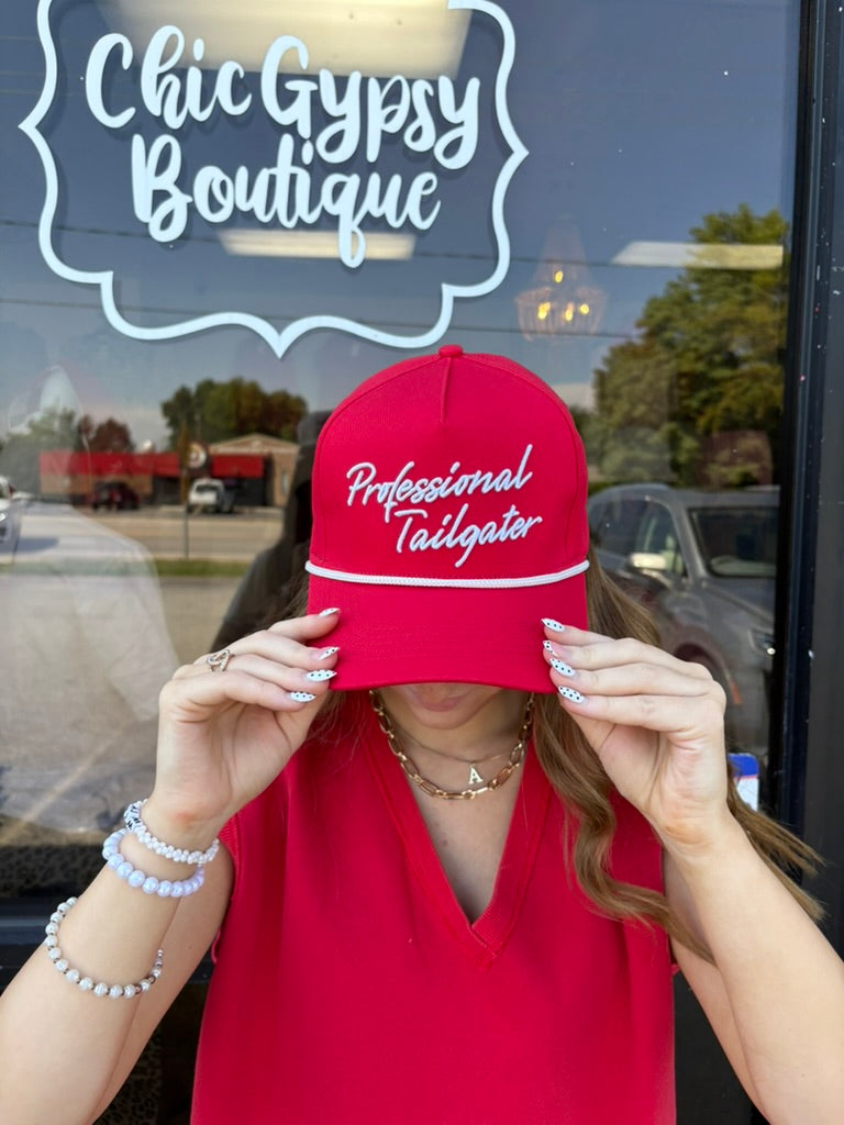 Professional tailgater trucker hat