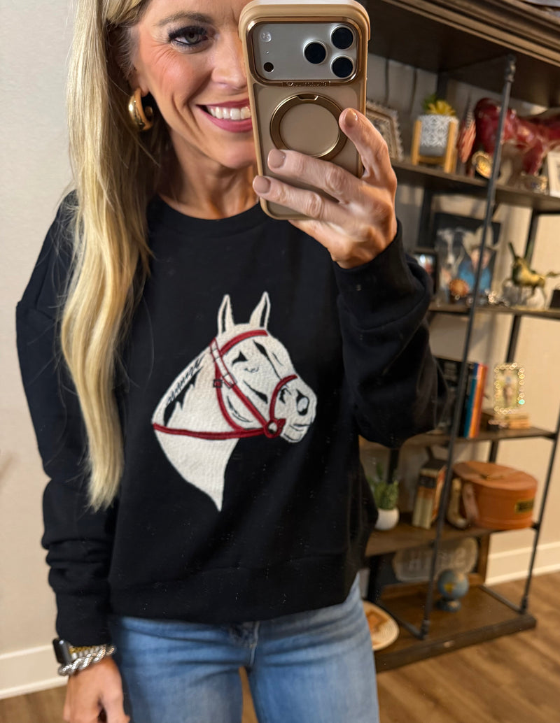 Horse Head sweatshirt