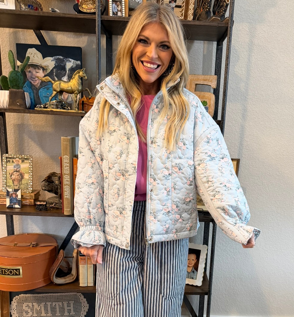 Carley Renn Floral Jacket