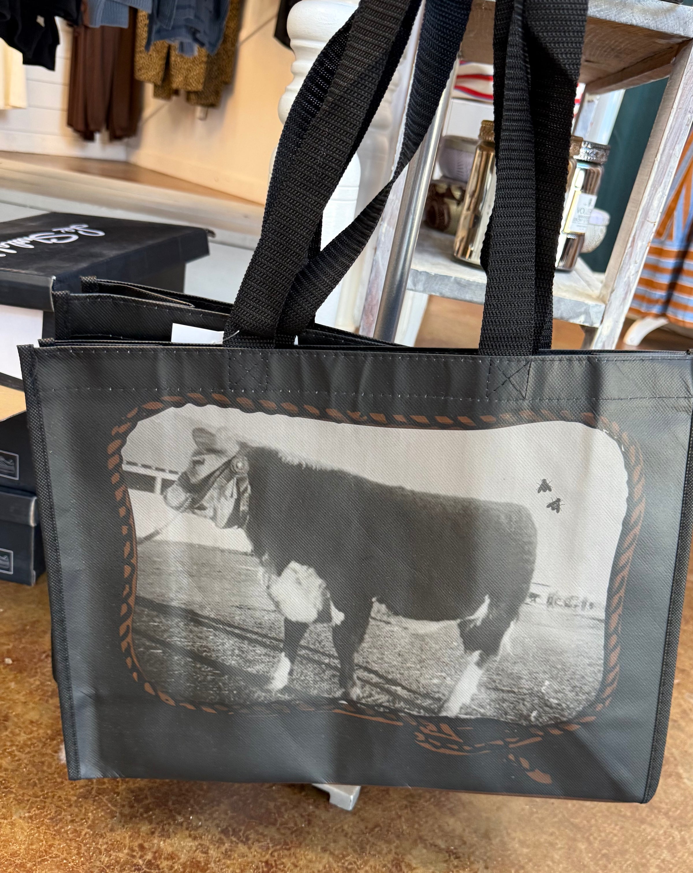 hereford tote bag