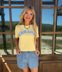 Upside down mother tee