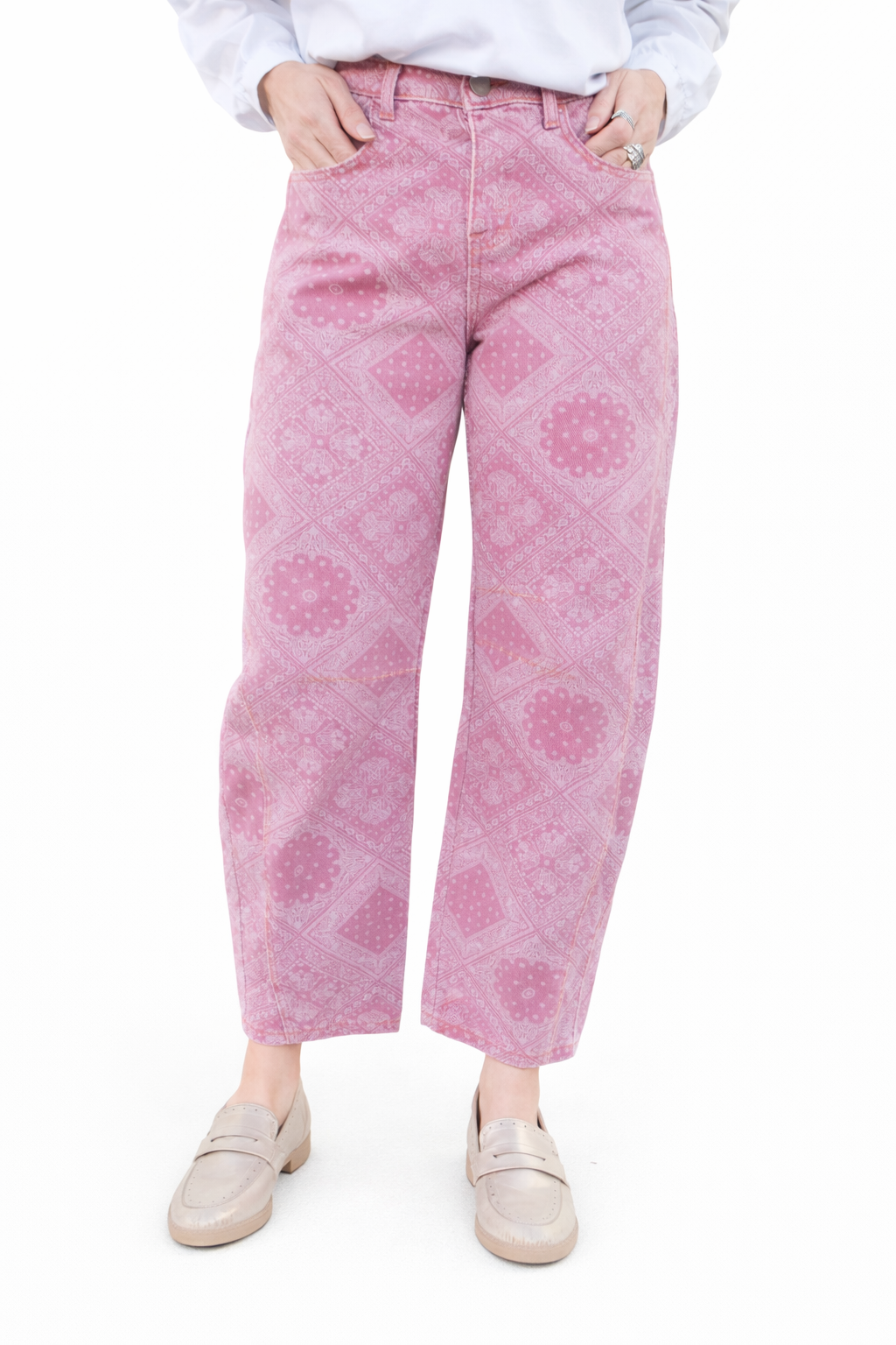 Paisley Denim pants