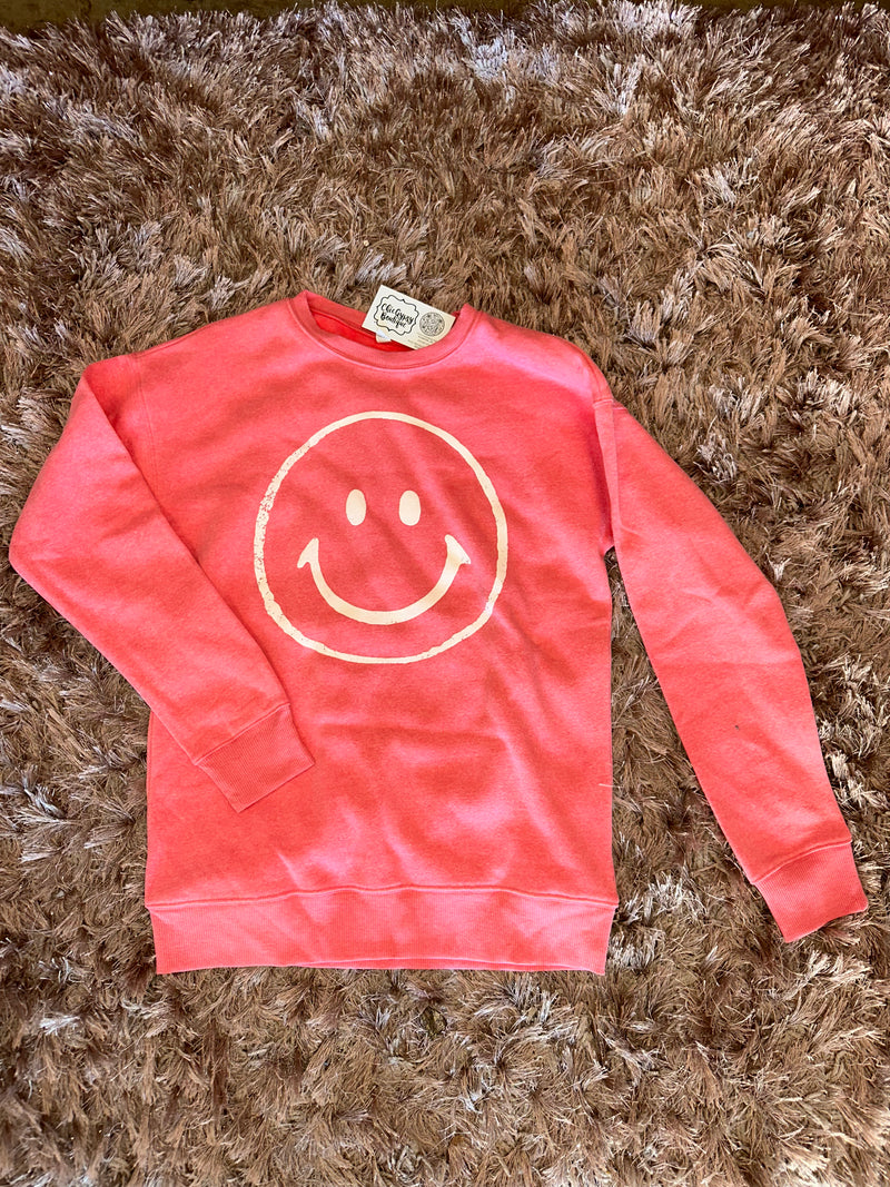 Smile Happy Face Sweatshirt