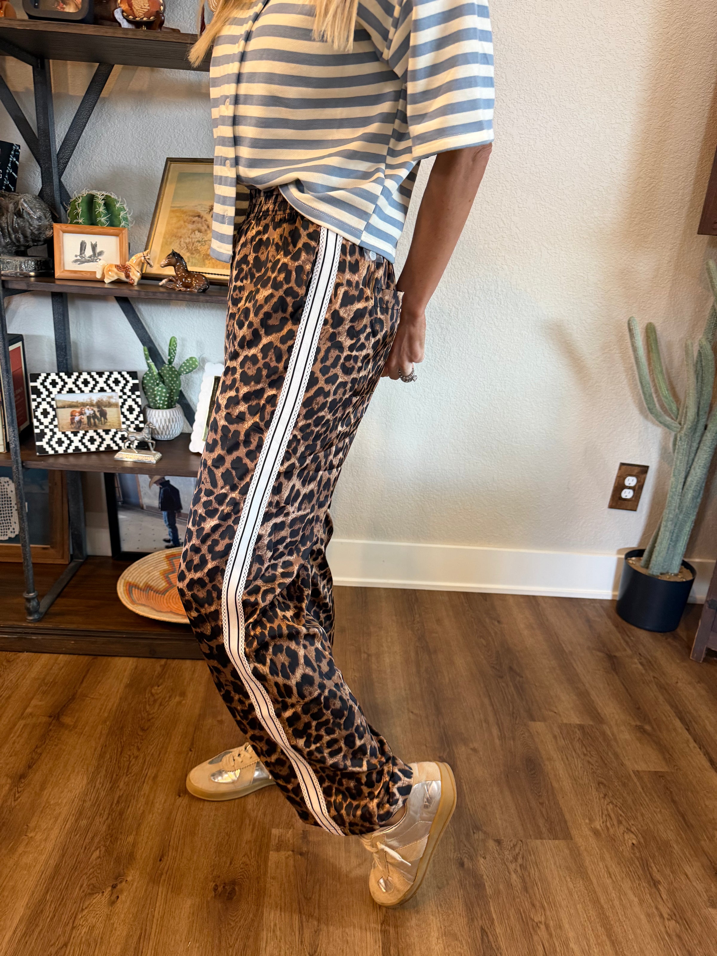 Mattie Leopard Pants
