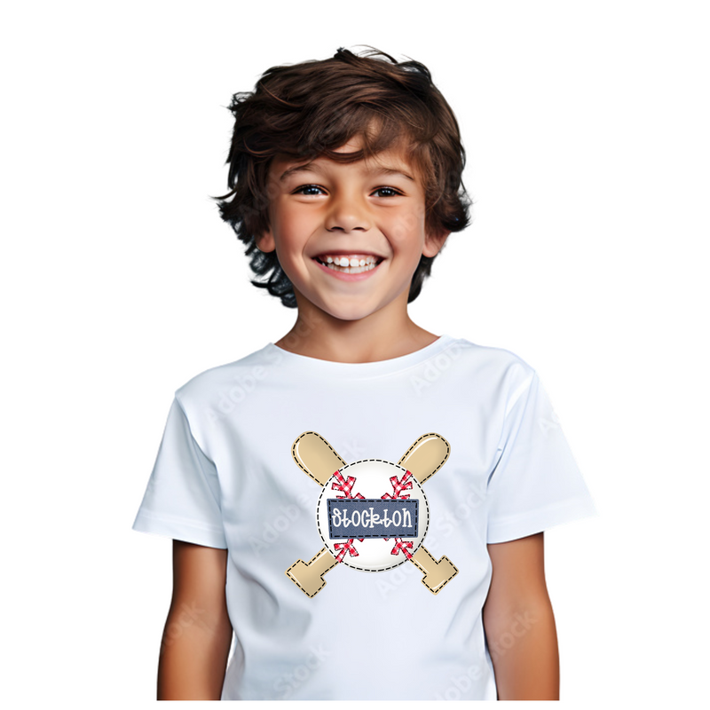 NB/ Toddler Baseball X Custom Design