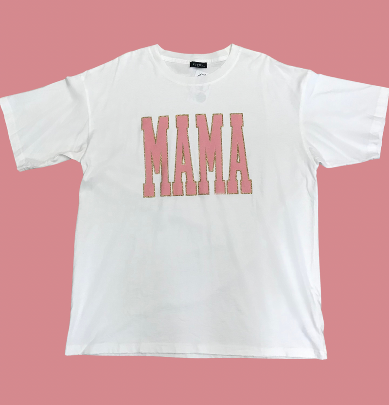 The Mama Glitter Tee