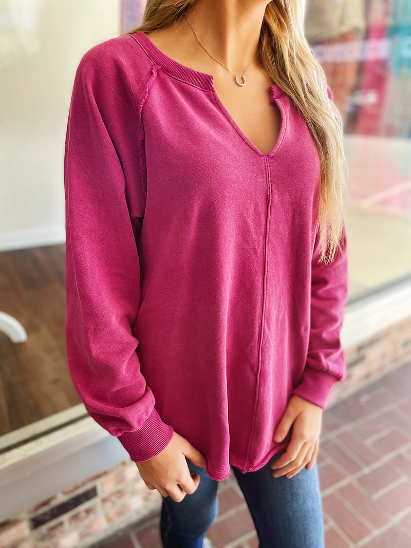 The Very Berry Pullover